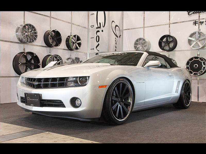 Gianelle Santo-2SS Black on Chevrolet Camaro Convertible